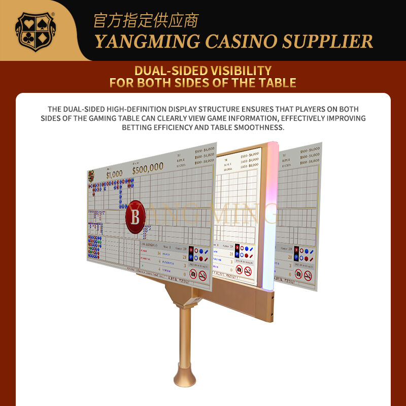 Qualité Affichage double face de 27 pouces avec LED pour les casinos usine