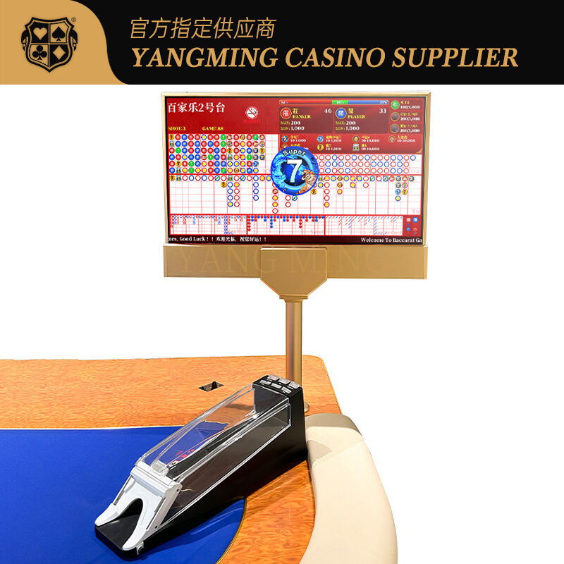 Qualité Écran double face premium de 27 pouces pour jeux de baccara de casino usine