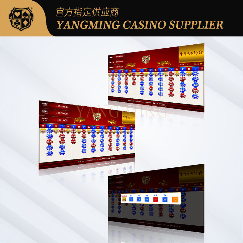 Quality Standard Niuniu Software System for Casino Gaming Tables factory