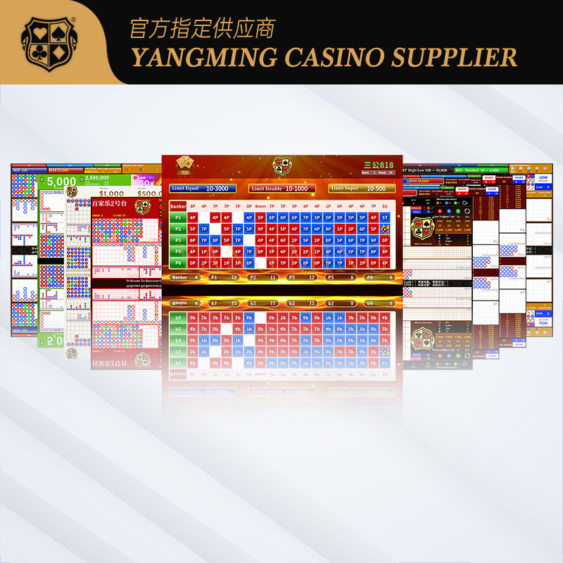 Quality High-Quality Sangong Game Software System for Baccarat Gambling Poker Game factory