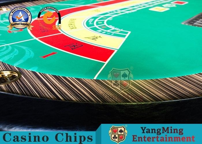 품질 현금 투입구 홀더 2650 * 14530 * 750 밀리미터와 바카라 10 사람 카지노 포커 테이블 공장