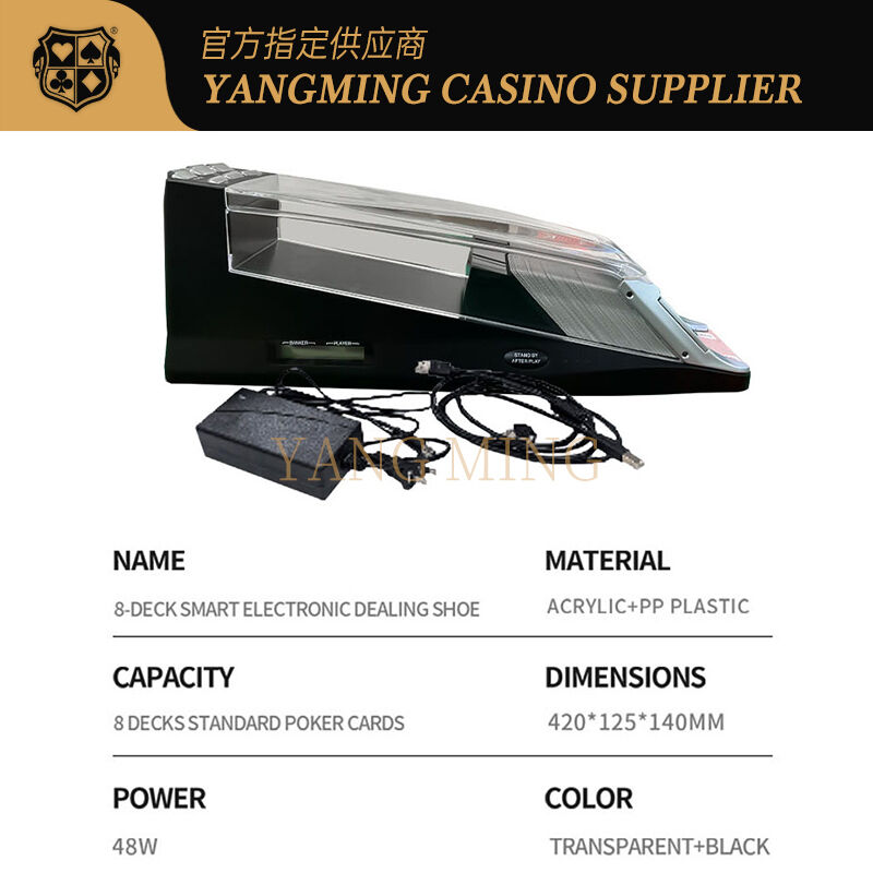Quality Card Recognition Risk Control Smart Card Boots · Special Edition for Casino Table Games factory
