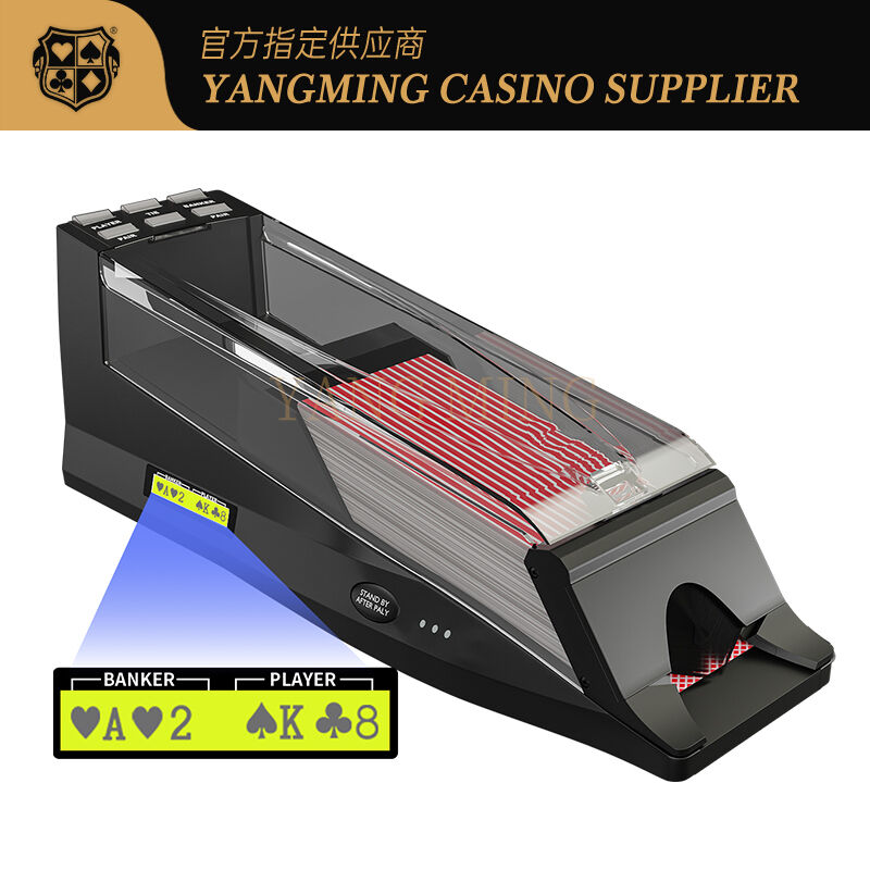 Quality Professional 8-Deck Electronic Card Shoe For Baccarat Tables factory