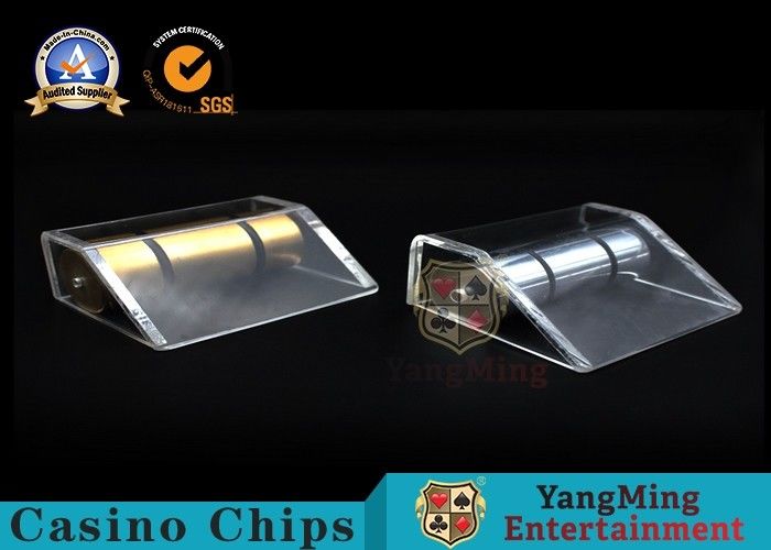 Qualität transparenter Acrylkarten-Schuh des kasino-1.2kg mit ausgezeichnetem hellem Getriebe Fabrik