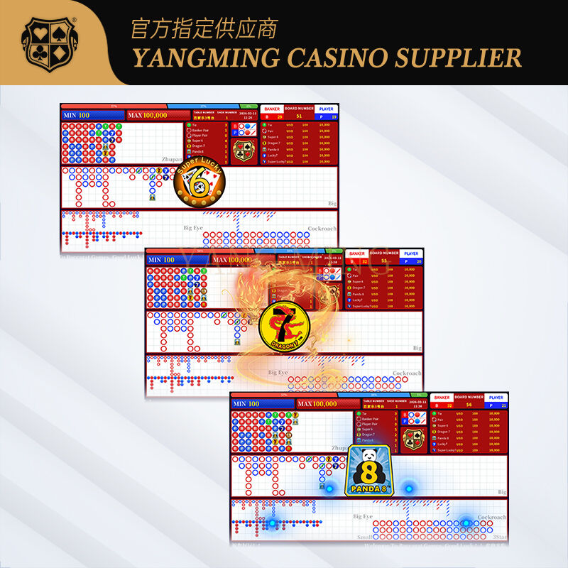 Quality Professional Baccarat Electronic  Scoreboard System For Casino Game factory