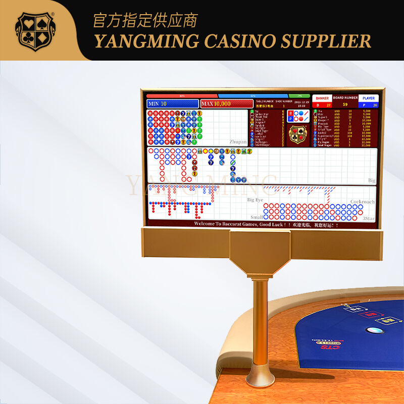 Quality Casino Game Trend Road Map Display Screen Casino Table Result Display Monitor DY06 factory