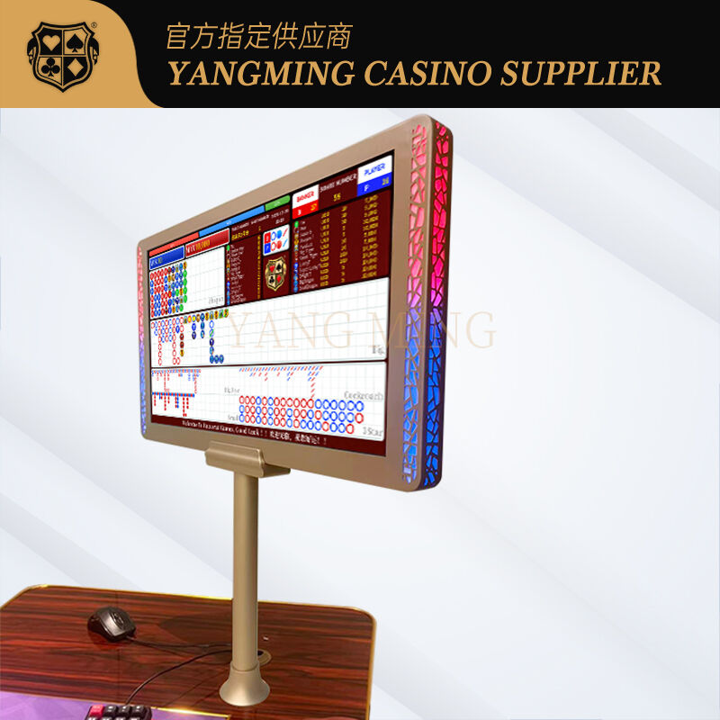 Quality Tempered Glass Game Result Road Display Panel For Casino Venue DY07 factory