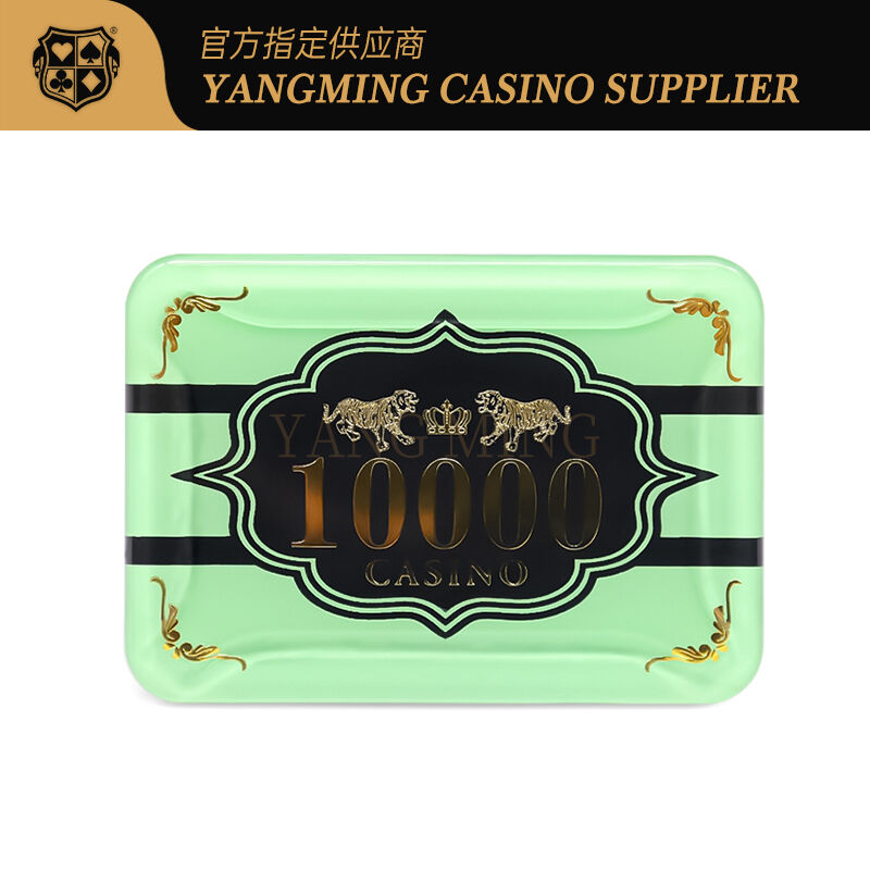 Qualité Un jeu de puces personnalisable avec technologie RFID d'impression de logo et acrylique hautement transparent pour les jeux de casino usine