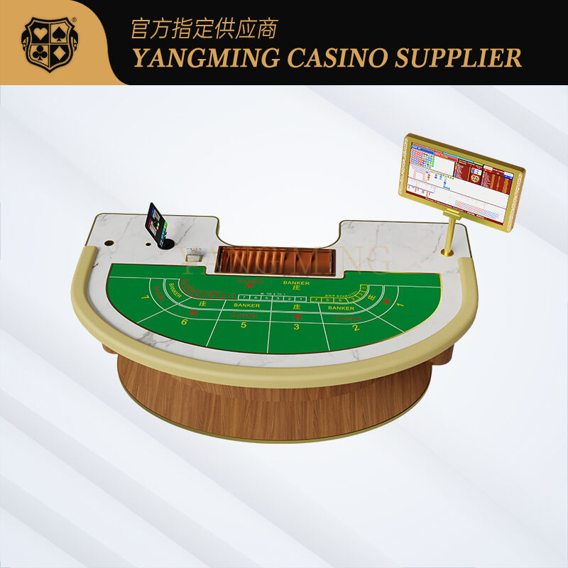 Quality Casino Baccarat Table for Professional Gaming Venues factory