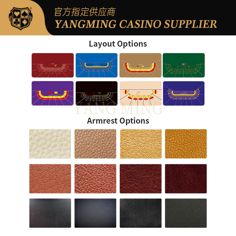 Quality Premium Custom Baccarat Table For High‑End Casino Environments factory