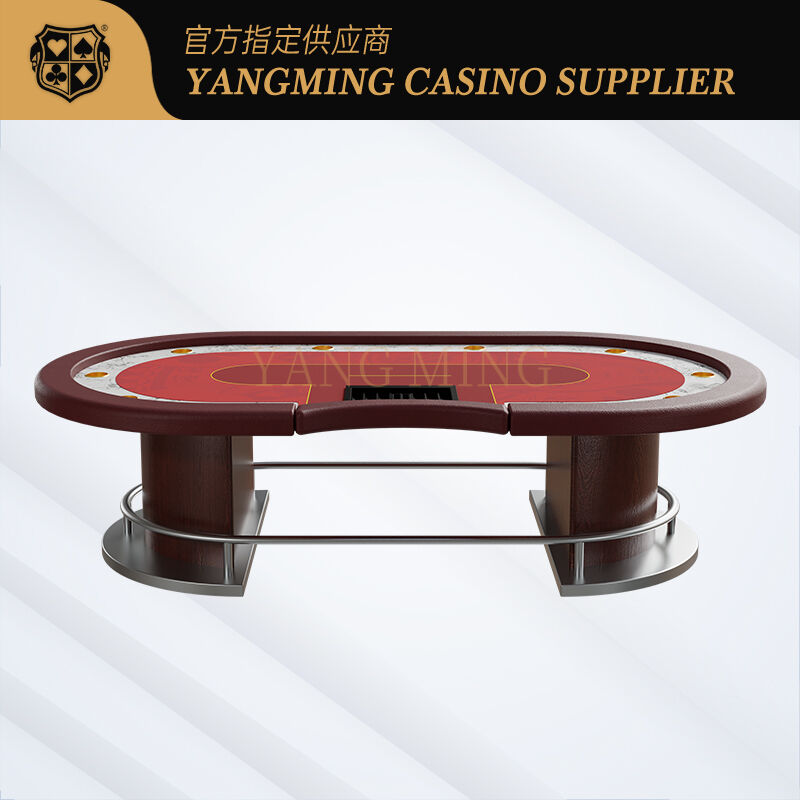 Quality High-End Texas Holdem Poker Table Durable Structure factory