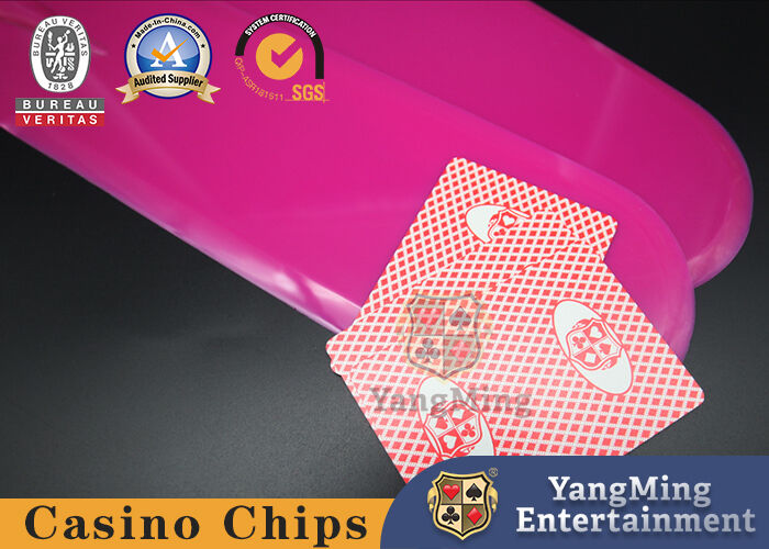 Quality Rose Red acrylic plastic Casino Game Accessories Transfer Board factory