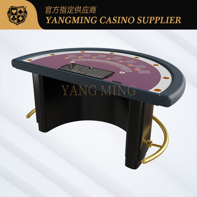 Qualité Table de jeu de blackjack de luxe Meubles de casino personnalisés pour les chambres VIP usine