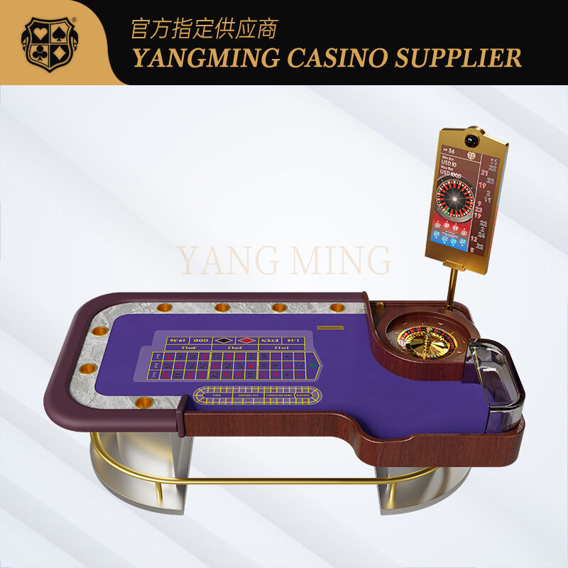 Quality Standard Roulette Poker Game Table For Casino factory