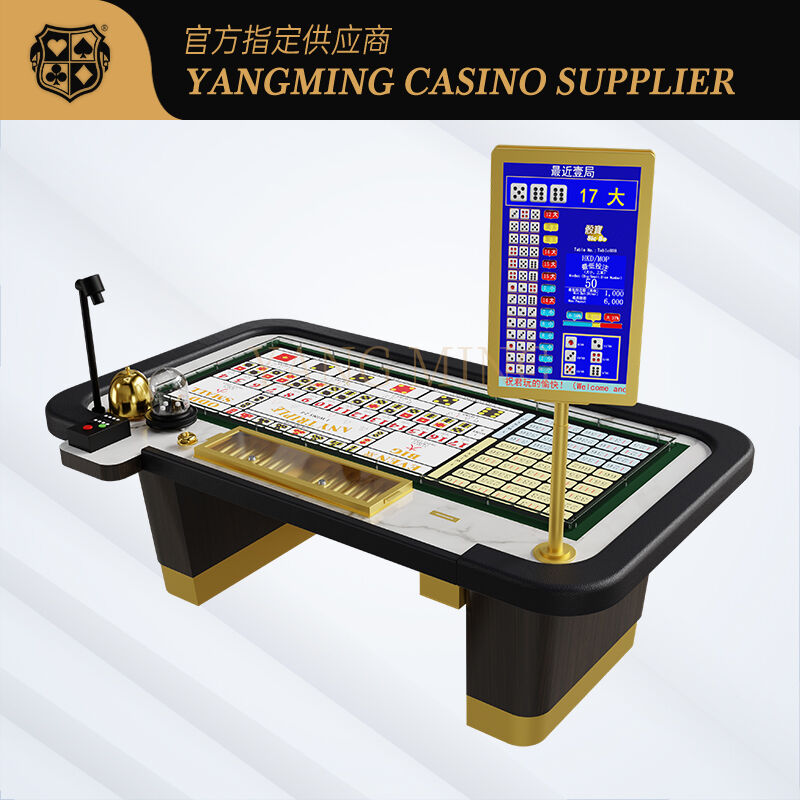 Quality Sic Bo Gaming Table Customized High End Casino Furniture for VIP Rooms factory