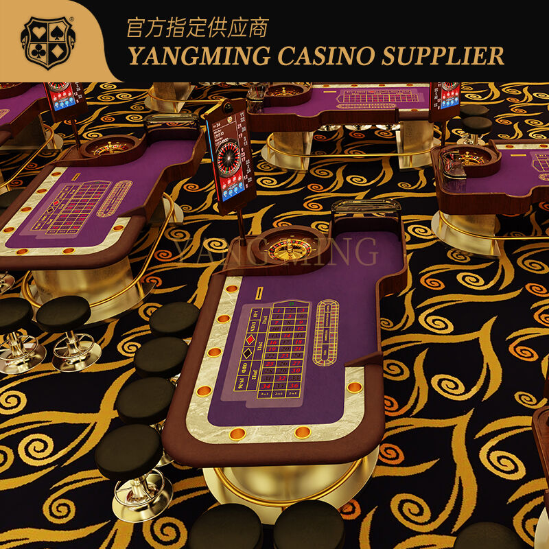 Quality Classic Professional Roulette Table For Casino Standard Gaming Table factory