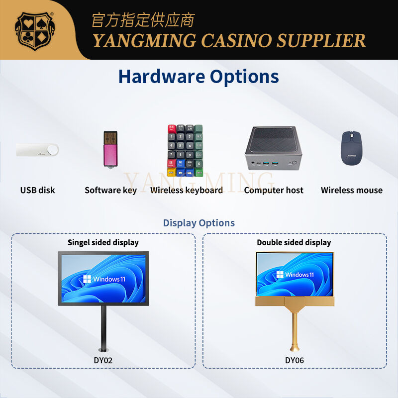 Quality Sangong Game Casino Software System for Casino Poker Table Came factory
