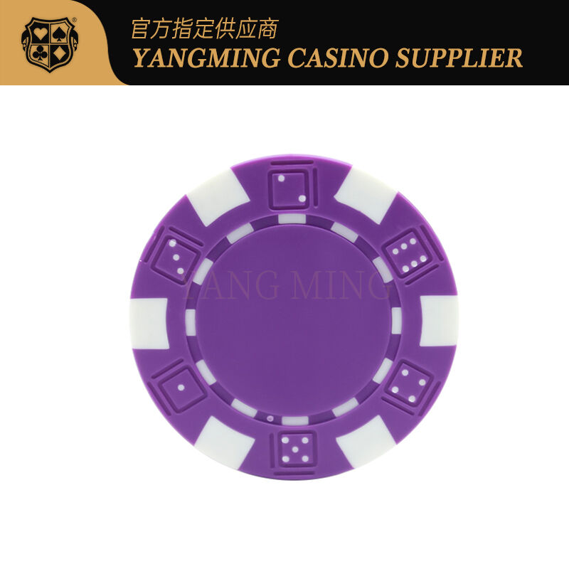 Kualitas ABS Bahan Plastik Kasino Poker Chips 75 * 45mm Untuk Game Roullette pabrik