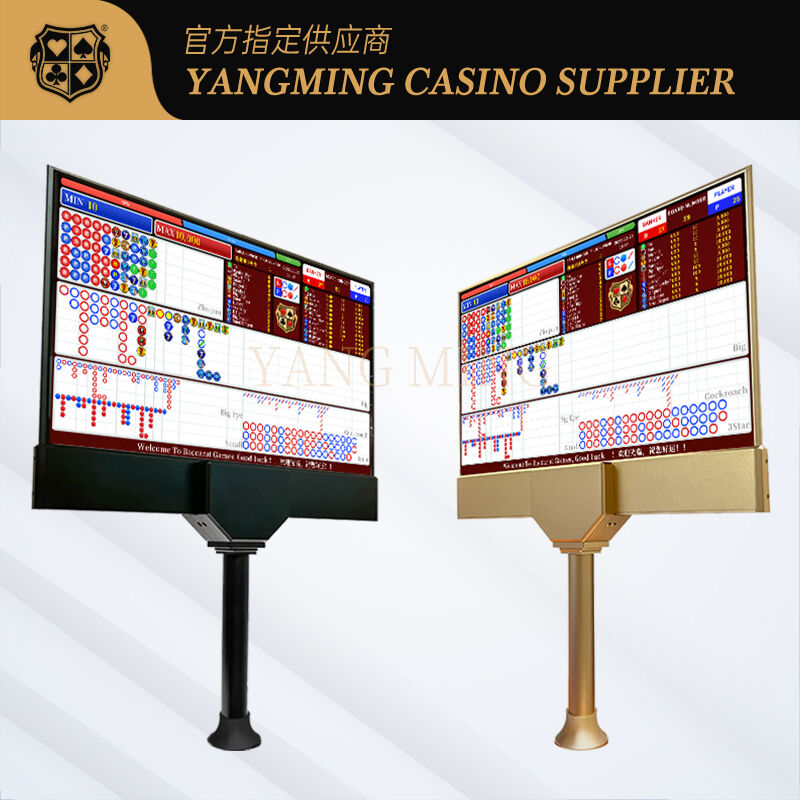 Quality 32 Inch Ultra Thin Dual-Sided LCD Baccarat Road Display | Professional Casino Table Roadmap Monitor factory