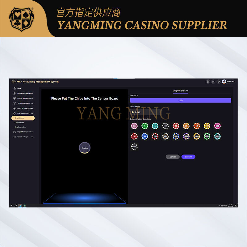 Quality RFID Poker Chip Management and Cage System for Gaming Table Use factory