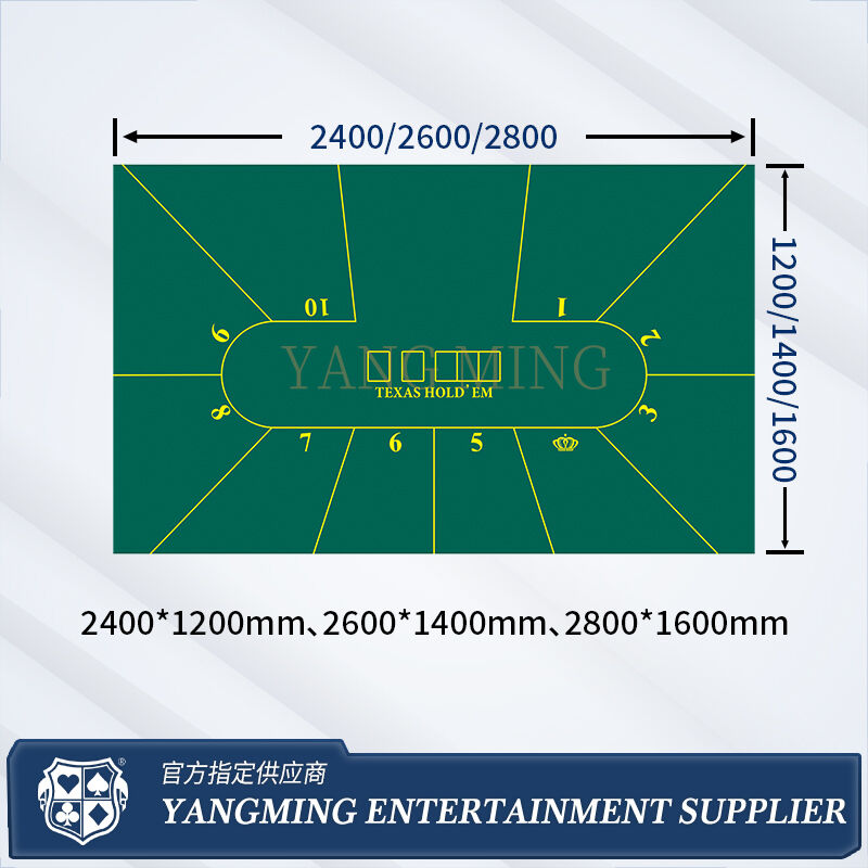 Quality Premium Custom Oval Texas Holdem Gaming Table Layout For High-end Casinos factory