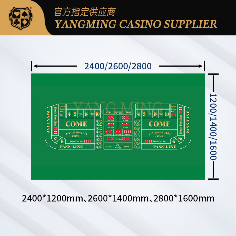 Quality Quality Made Casino Poker Table Layout for Huaqi Gaming Table factory