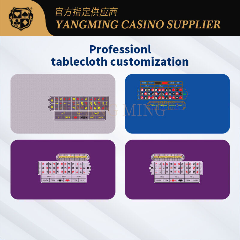Quality Premium Roulette Gaming Table Felt for Casino Clubs with Waterproof Surface factory