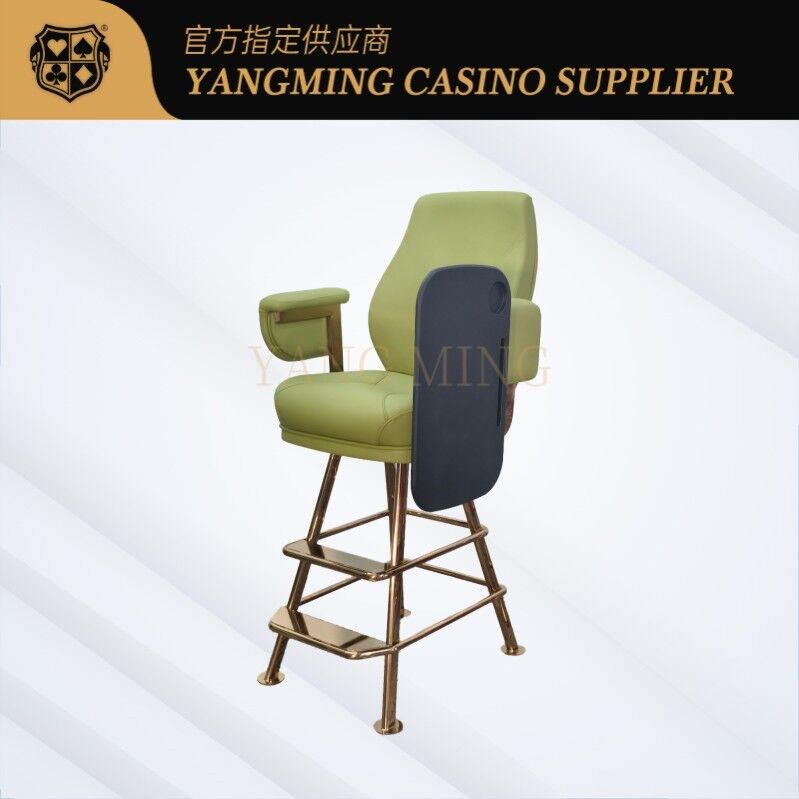 Quality Adjustable Swivel Dealer Monitor Chair For Casino Gaming Table factory