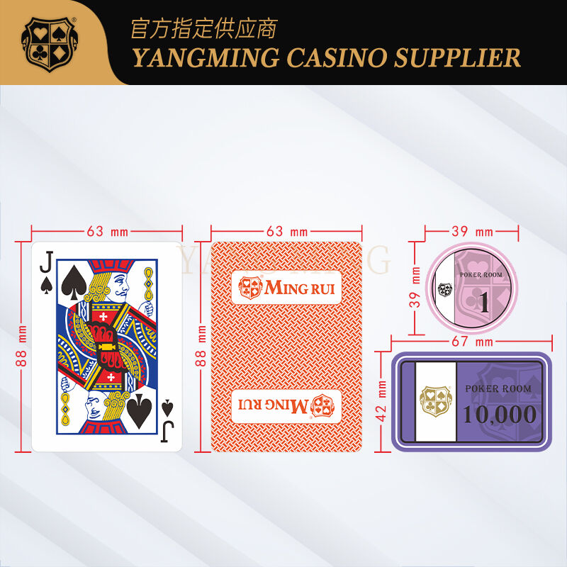 Quality German Black Core Casino Playing Cards For Casinos factory