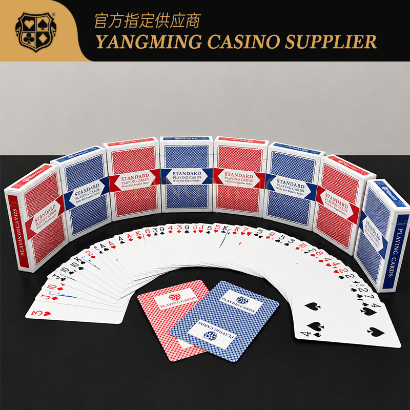 Quality German Black Core Casino Playing Cards For Casinos factory