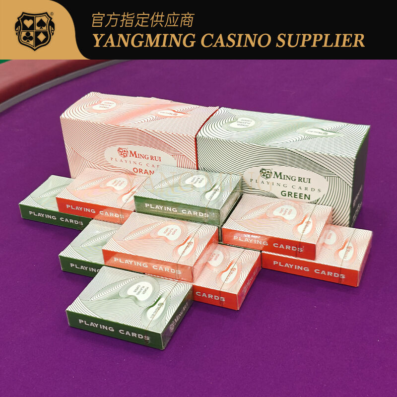 Quality Domestic Black Core Casino Playing Cards Anti Transmission Poker factory