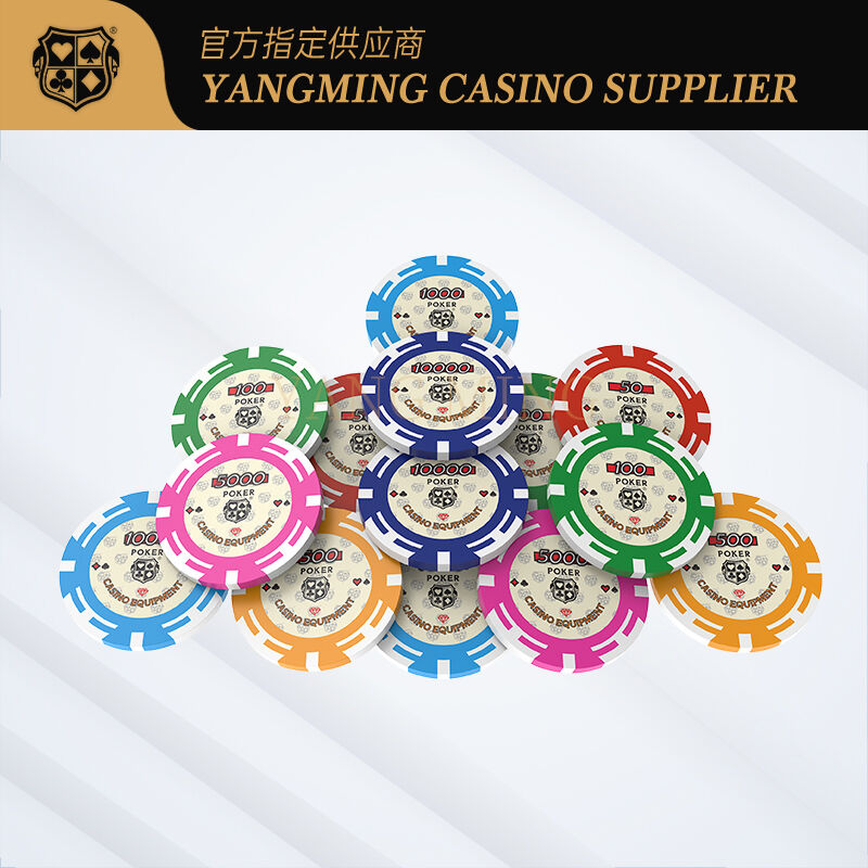 Quality Wholesale Custom Gaming ABS Chips for Casino Poker Table Game  factory