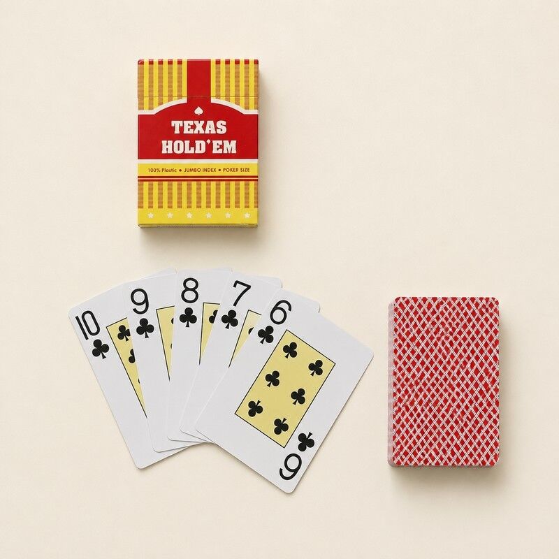 Quality OEM Custom Red PVC Playing Cards with Personalized Logo Pattern and Packaging factory