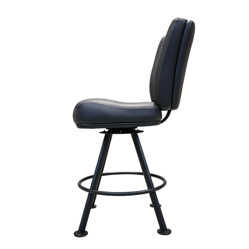 Quality Luxury High Stool Gambing Chair for Casino Baccarat Tables And Gaming Rooms factory