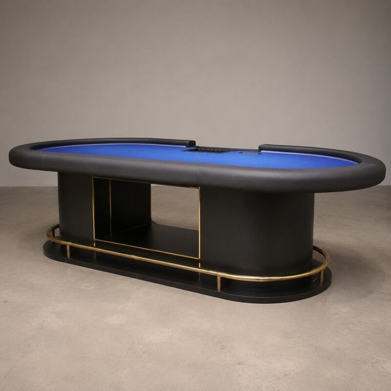 Quality Casino-Grade RFID-Enabled Smart Texas Hold'em Poker Table factory