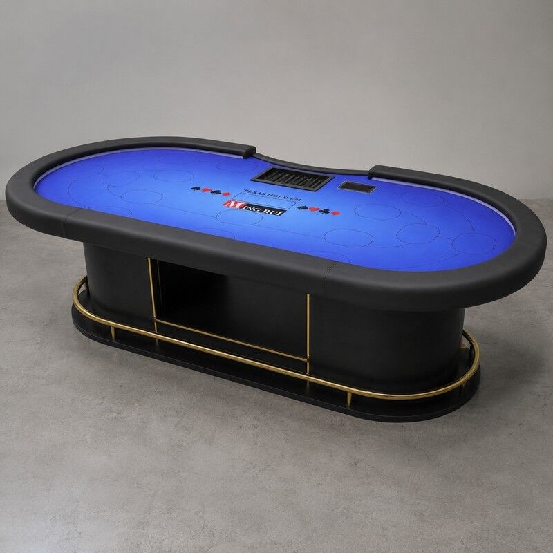Quality Casino-Grade RFID-Enabled Smart Texas Hold'em Poker Table factory