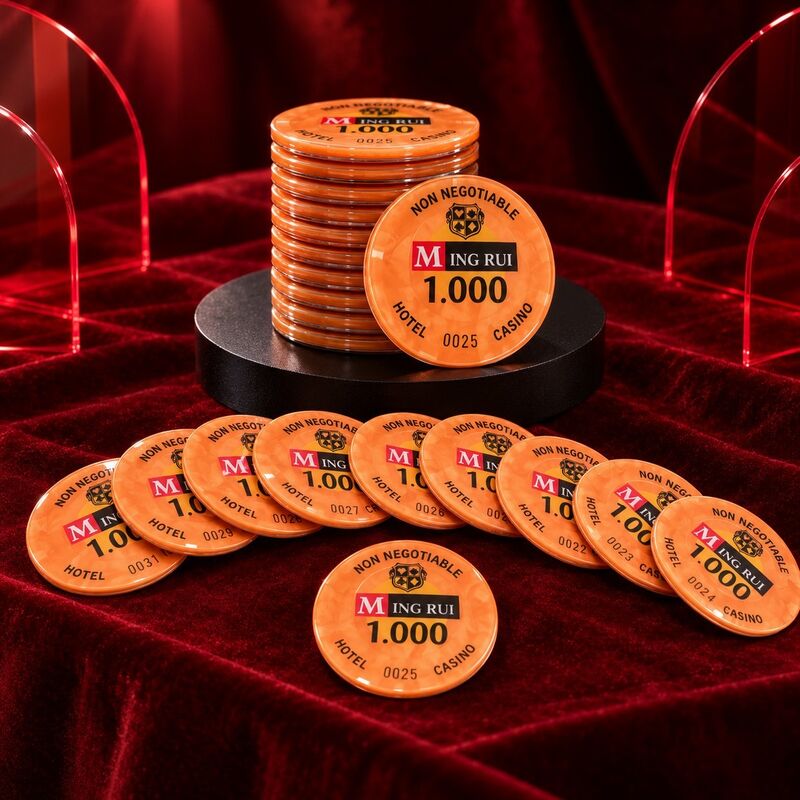 Quality Acrylic RFID Smart Chip Poker Chip Set—Unique and Non-Replicable factory
