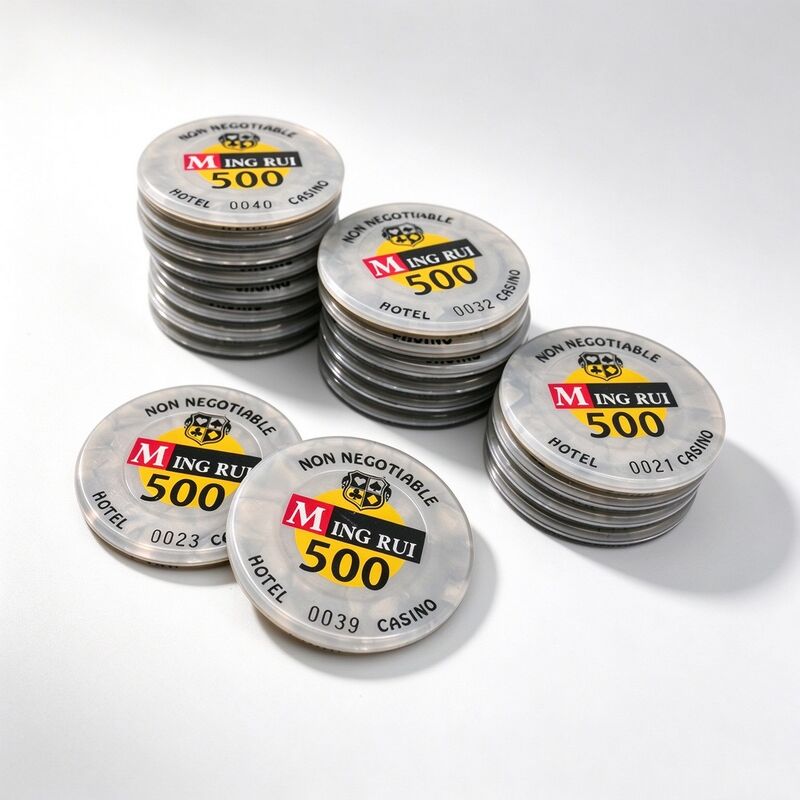 الجودة Custom Color RFID Casino Chips and Rectangular Plaques for Casinos مصنع