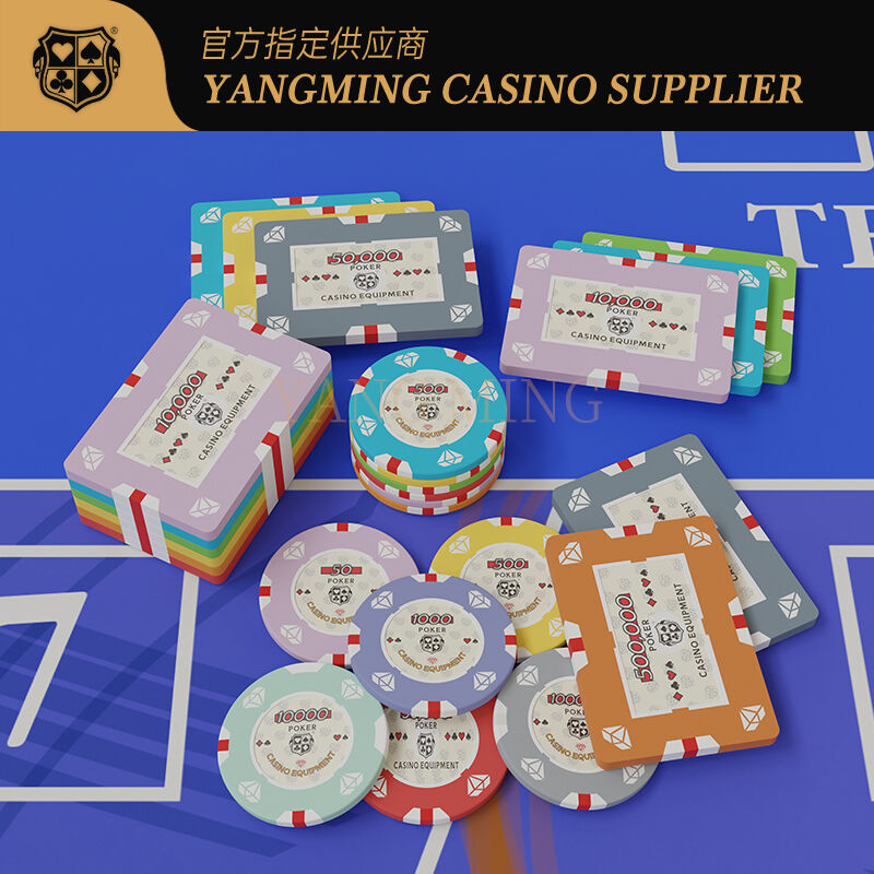 Quality Custom Nylon Gaming chips for Casino Table Games factory
