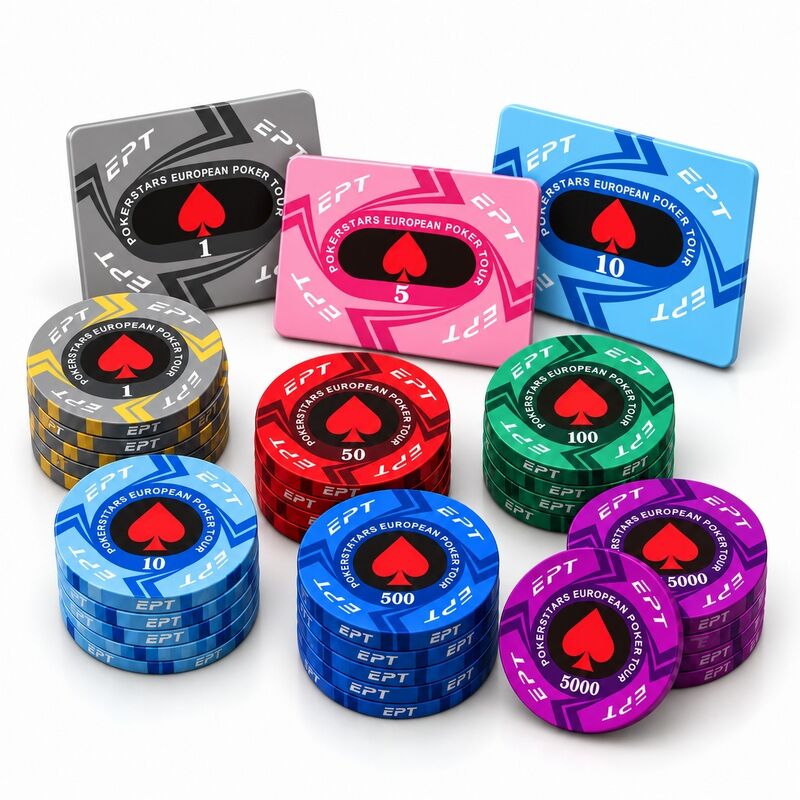 Quality Wholesale Ceramic Poker Chips for Casinos and Gaming Clubs factory