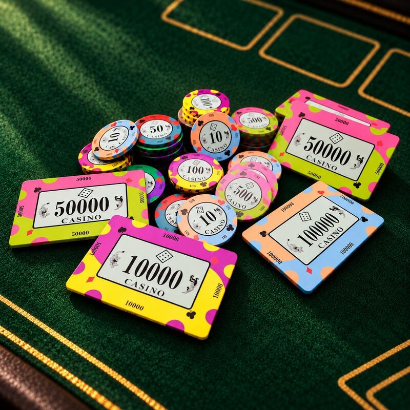 Quality  Factory Direct Poker Chips Custom Logo Ceramic Poker Chips for Casino Game factory