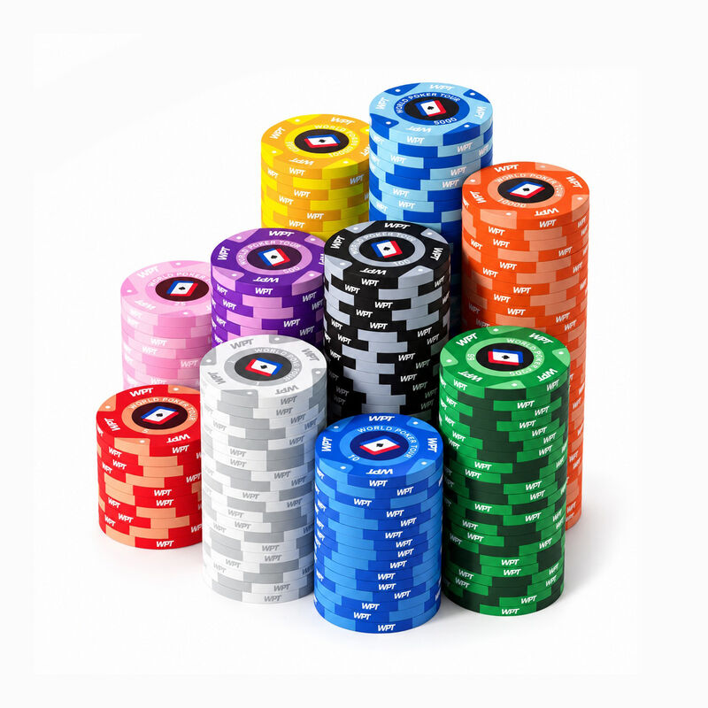 Quality Custom Ceramic Poker Chips for Texas Holdem Clubs and Casino Table Games factory