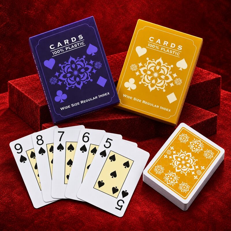 Quality Wholesale PVC Playing Cards with Custom Printed Card Backs factory