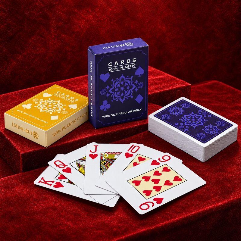 Quality Wholesale PVC Playing Cards with Custom Printed Card Backs factory