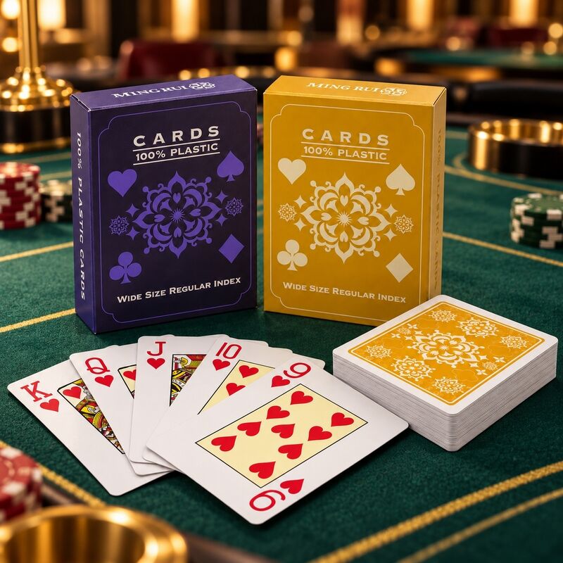 Quality Custom-Made 100% Plastic Playing Cards Can Be Design factory