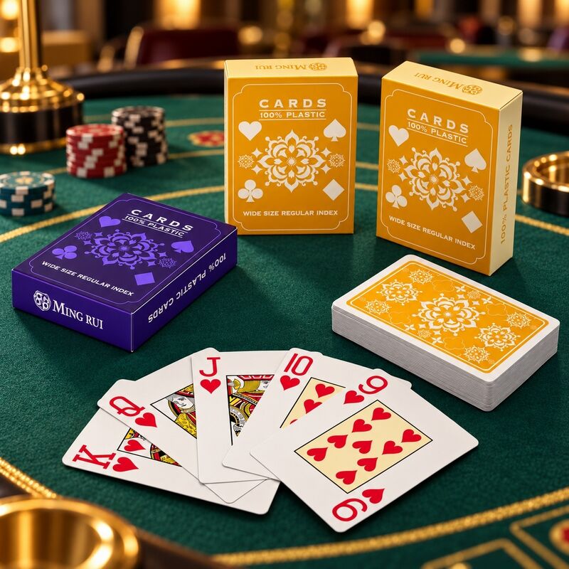 Quality Custom-Made 100% Plastic Playing Cards Can Be Design factory