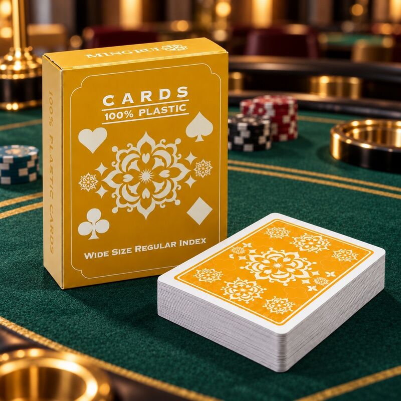 Quality Custom-Made 100% Plastic Playing Cards Can Be Design factory