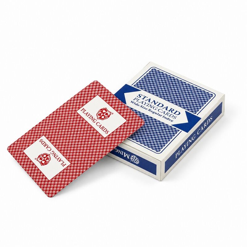 Quality Professional Poker Size Playing Cards with German Black Core Paper factory