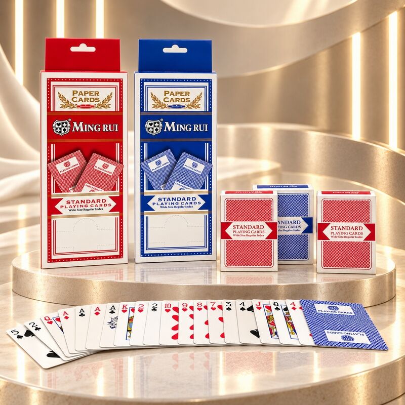 Quality German Imported Black Core Playing Cards for Casino and Poker Games factory