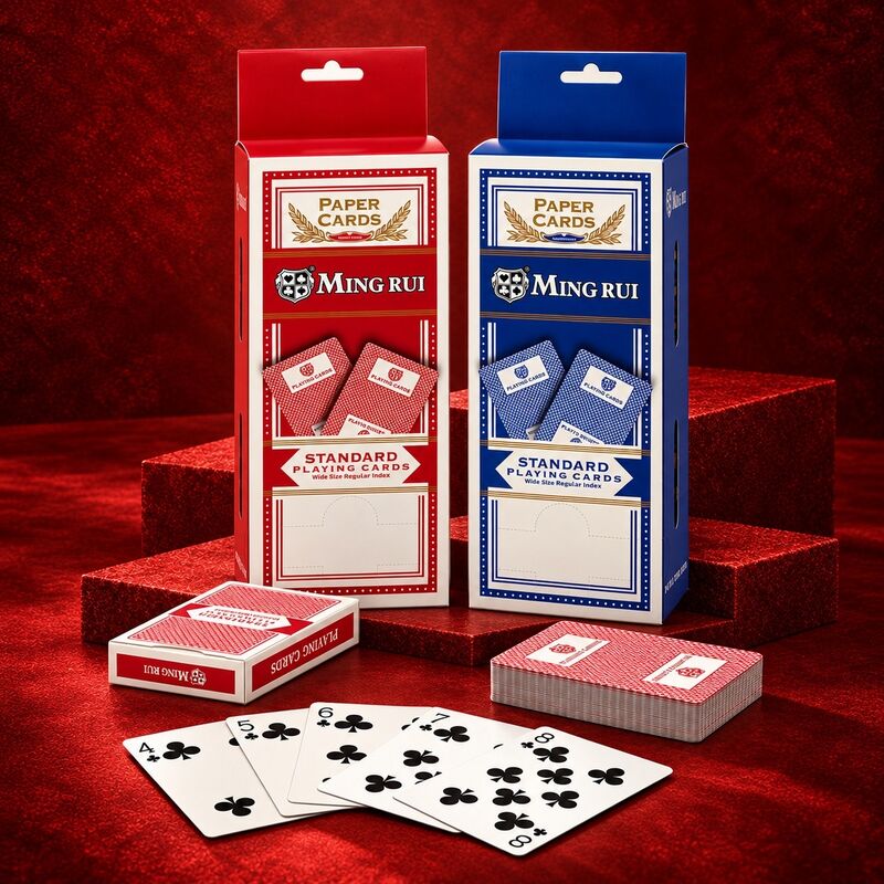 Quality Casino Grade 310g Black Core Poker Playing Cards Custom Logo Supported factory